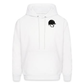 Equestrianism - Men's Hoodie - white - Front - Elias (183cm)