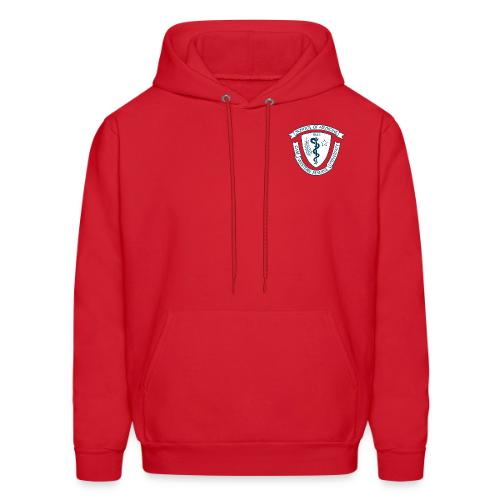 med school shield rev - Men's Hoodie