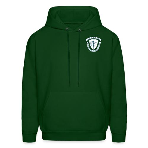 med school shield rev - Men's Hoodie