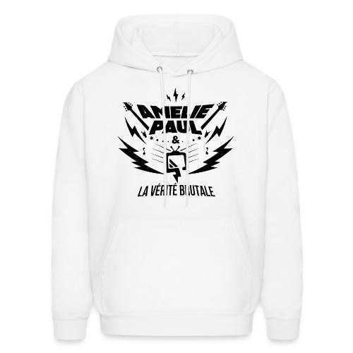 Amélie Paul & La Vérité Brutale (logo noir) - Men's Hoodie