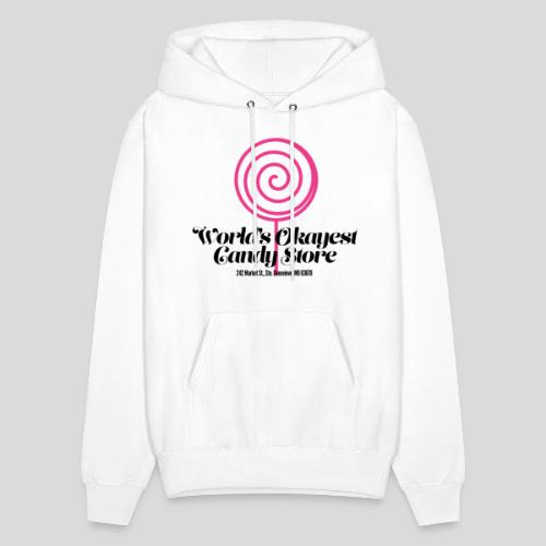 World's Okayest Candy Store: Pink - Men's Hoodie