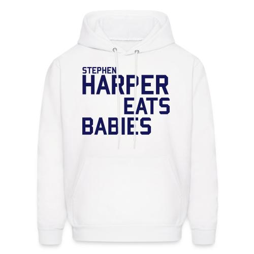 Stephen Harper Eats Babies - Men's Hoodie