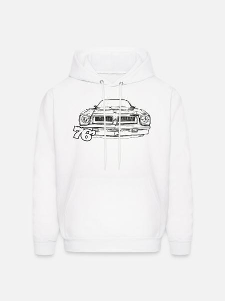 76 FIREBIRD TRANS AM - Men's Hoodie - white