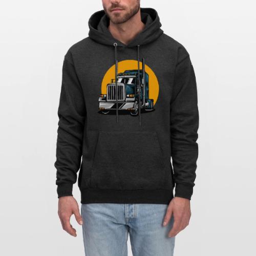 Tractor Trailer - Men's Hoodie