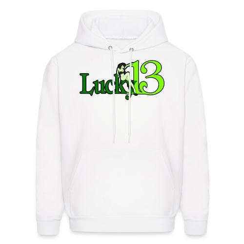 lucky 13 zombie - Men's Hoodie