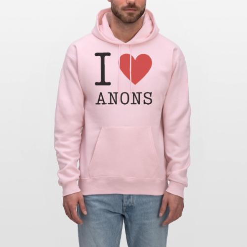 I <3 ANONS - Men's Hoodie