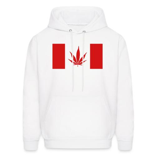 Canadian Pot Flag - Men's Hoodie