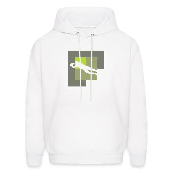 Football Ball Sports - Men's Hoodie - white - Front - Elias (183cm)