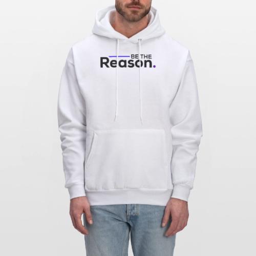 Be the Reason Logo (Black) - Men's Hoodie