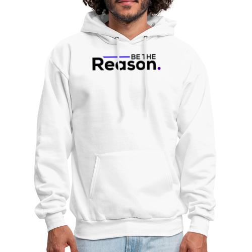 Be the Reason Logo (Black) - Men's Hoodie