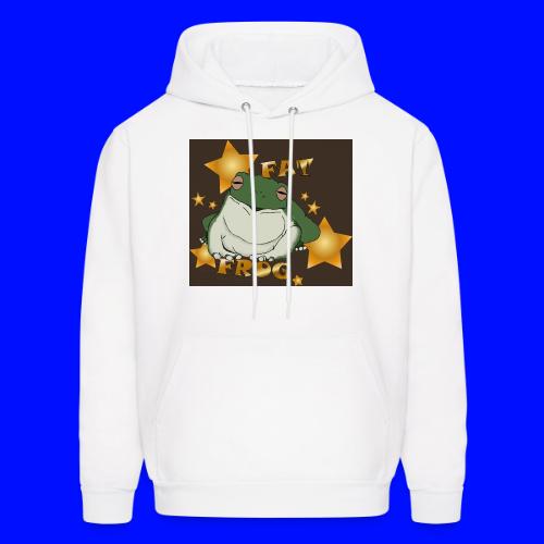 Fat Frog on Brown - Men's Hoodie
