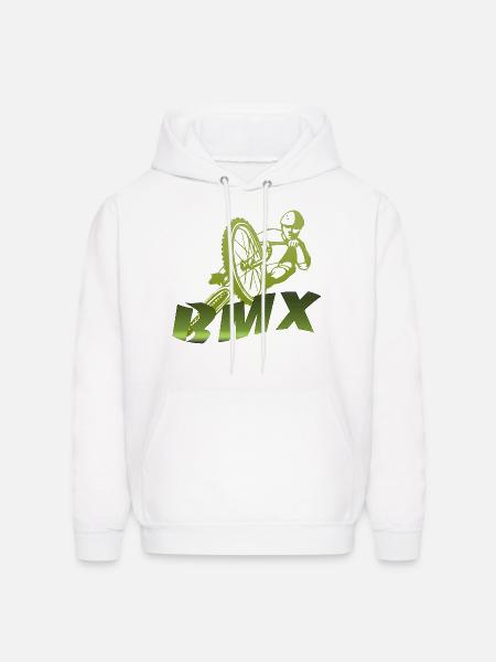 BMX - Men's Hoodie - white
