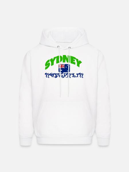 Sydney - Men's Hoodie - white