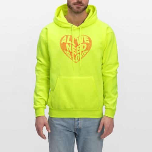 All We Need is Love in Heart - Men's Hoodie