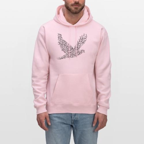 DOVE Peace in FLIGHT - Men's Hoodie