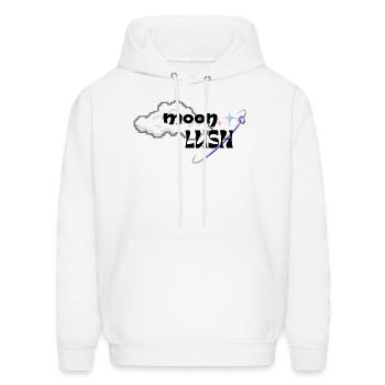 Moon Lush - Men's Hoodie - white - Front - Elias (183cm)
