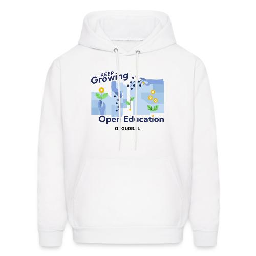 Keep Growing Open Education - Men's Hoodie