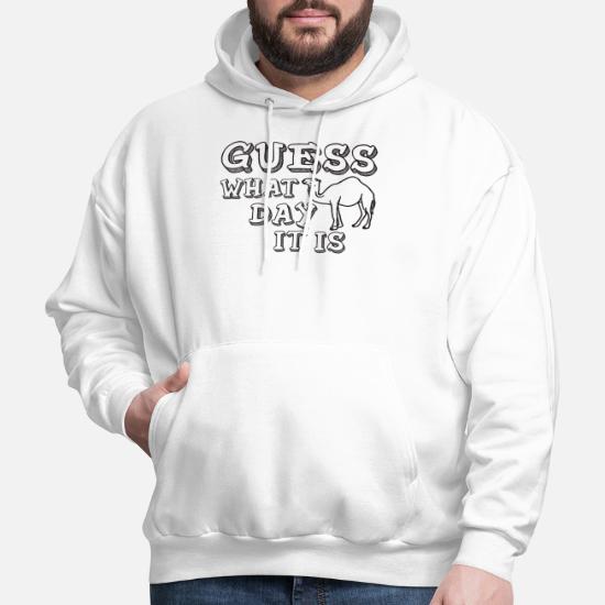 filosofisk Plys dukke Forud type Guess What Day It Is? Hump Day' Men's Hoodie | Spreadshirt