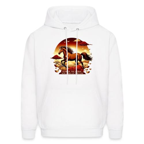 Year of the Horse Sunrise T Shirt, Lunar New Year - Men's Hoodie