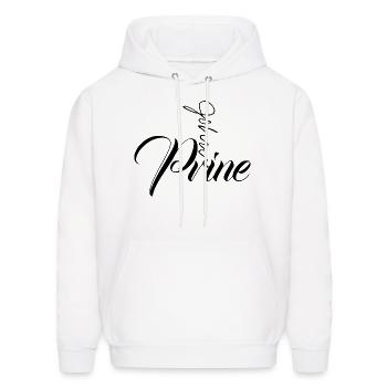 John Prine - Men's Hoodie - white - Front - Elias (183cm)