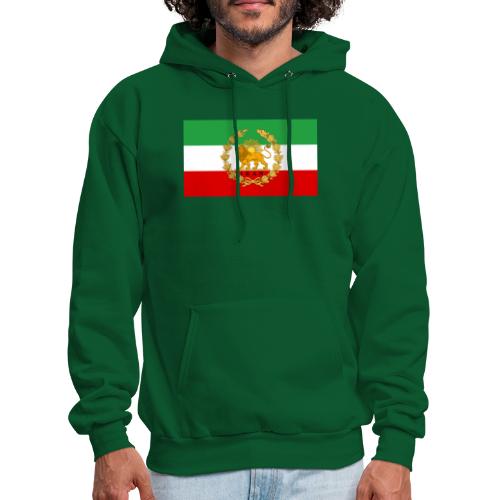 State Flag of Iran Lion and Sun - Men's Hoodie