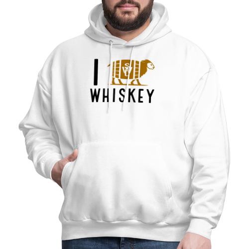 I Love Whiskey - Men's Hoodie