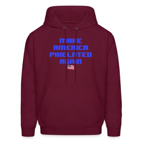 Pixelated America - Men's Hoodie