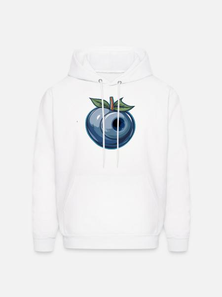 Berry mini tshirt - Men's Hoodie - white