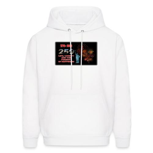 1776 - 2026 - 250 Years USA | Fireworks - Men's Hoodie