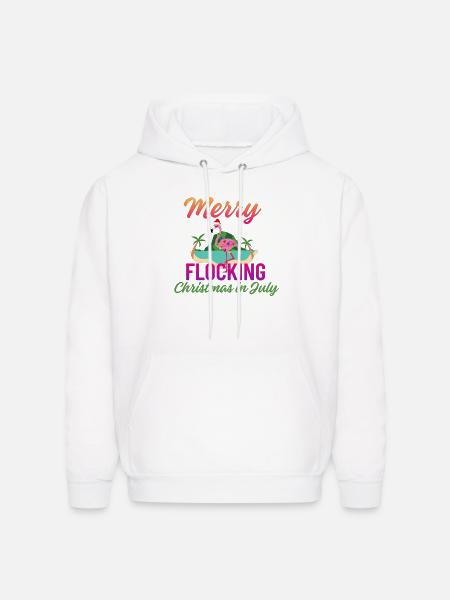 Christmas in July - Men's Hoodie - white