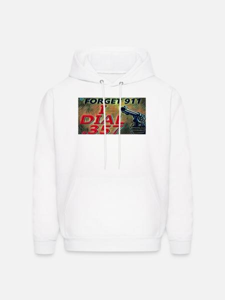 Forget 911 - Men's Hoodie - white