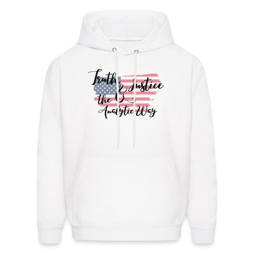 Truth, Justice & the Analytic Way - Men's Hoodie