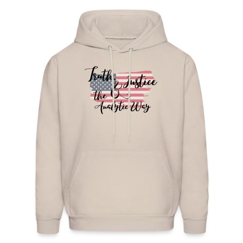 Truth, Justice & the Analytic Way - Men's Hoodie