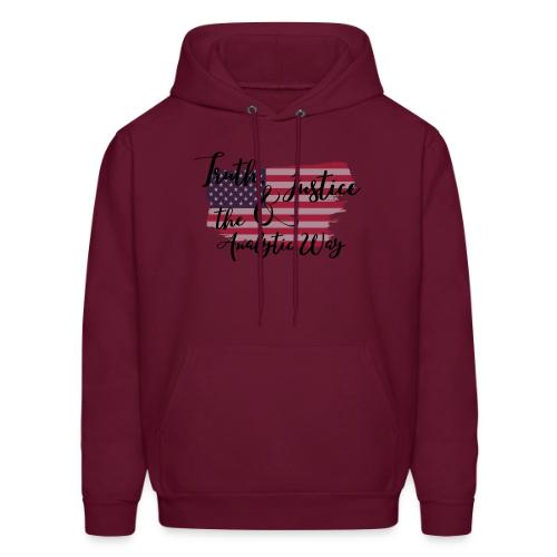 Truth, Justice & the Analytic Way - Men's Hoodie