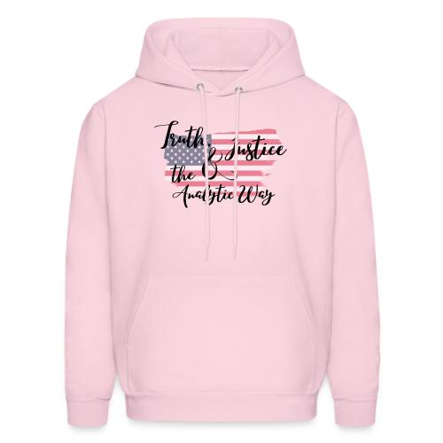 Truth, Justice & the Analytic Way - Men's Hoodie