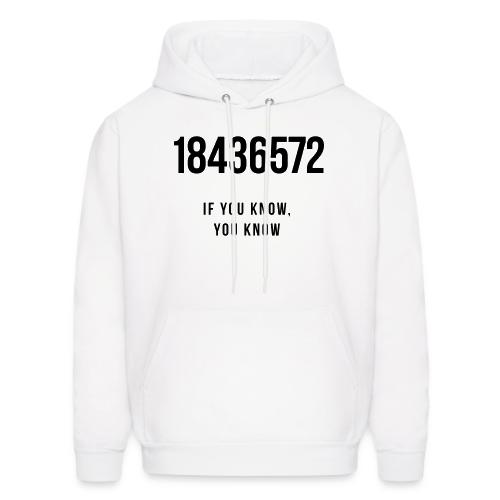 18436572 - If you know, you know - Men's Hoodie
