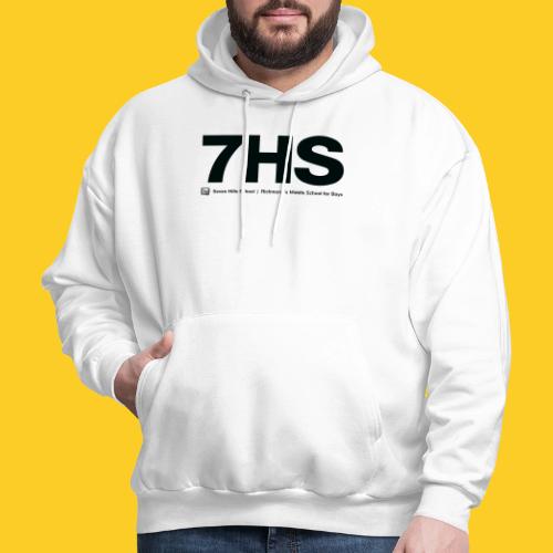 7HS Full Black - Men's Hoodie