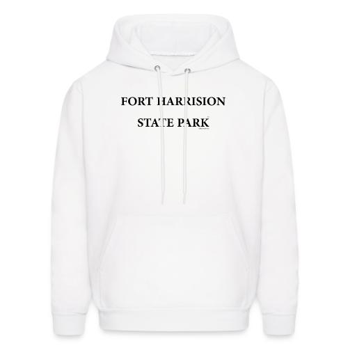 Fort Harrison State Park, black - Men's Hoodie