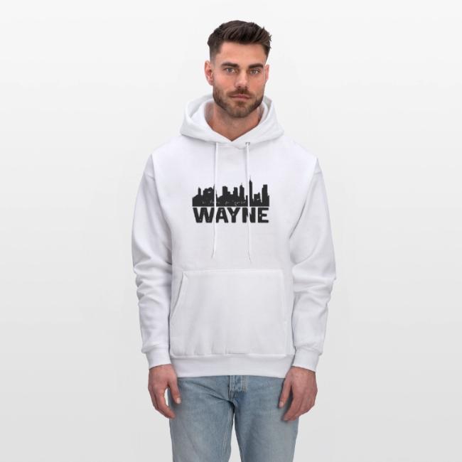 Wayne Skyline Black Wayne Michigan MI City Design