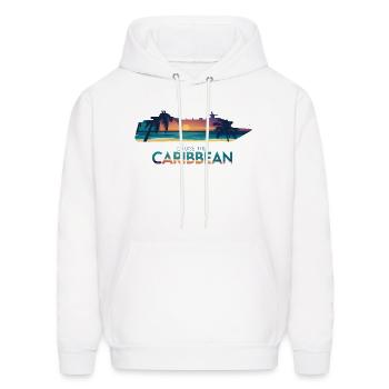 Cruise the Caribbean - Men's Hoodie - white - Front - Elias (183cm)