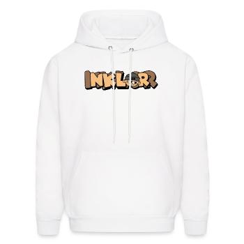 high - Men's Hoodie - white - Front - Elias (183cm)