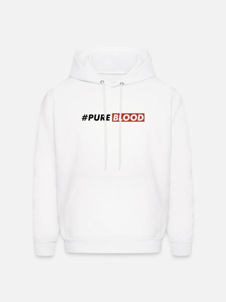 Pure Bloods - Men's Hoodie - white