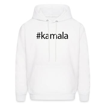Hashtag Kamala - Kamala Harris Election 2024 - Men's Hoodie - white - Front - Elias (183cm)