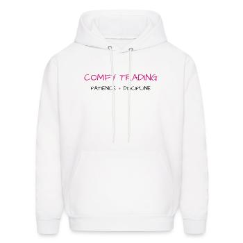 TTF - Comfy Trading - Men's Hoodie - white - Front - Elias (183cm)