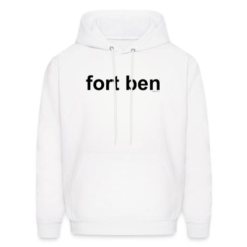 fort ben black - Men's Hoodie