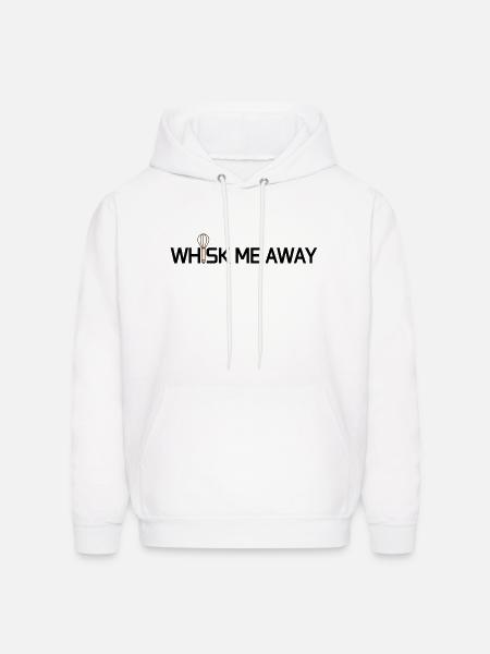 whisk me away - Men's Hoodie - white