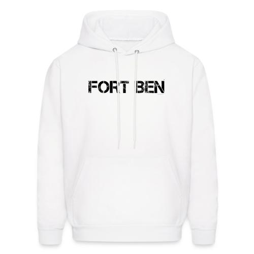 FORT BEN, black capture - Men's Hoodie
