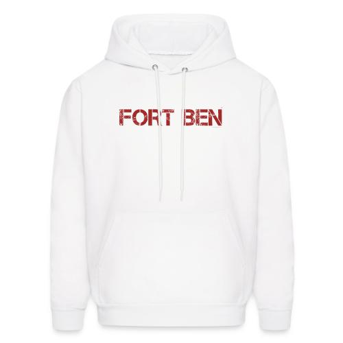 FORT BEN, red capture - Men's Hoodie