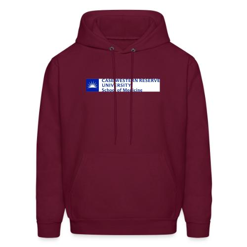 SOM New logo CWRU CMYK BLUE - Men's Hoodie