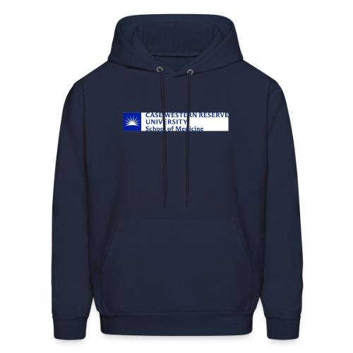 SOM New logo CWRU CMYK BLUE - Men's Hoodie